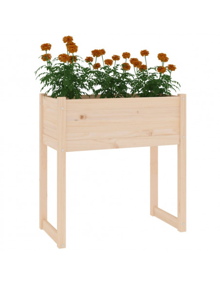 Fioriera 78x40x81 cm in Legno Massello di Pino