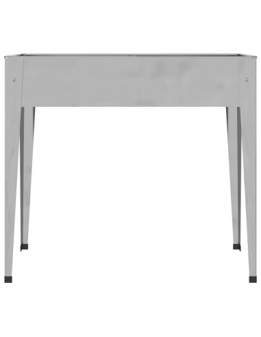 Fioriera da Giardino 100,5x40,5x90 cm Acciaio Zincato