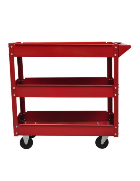 Carrelli da Officina Portautensili con 3 Ripiani 2 pz