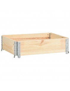 Collare per Pallet 60x80 cm in Legno Massello di Pino 2