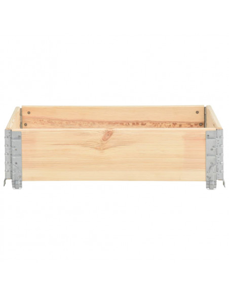 Collare per Pallet 60x80 cm in Legno Massello di Pino