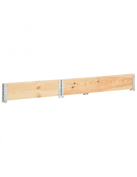 Collare per Pallet 80x120 cm in Legno Massello di Pino