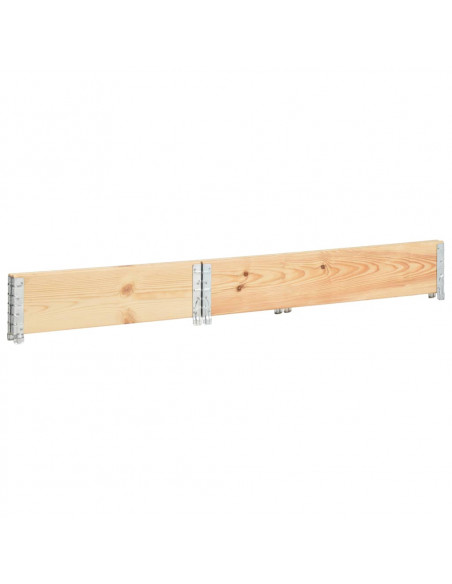 Collare per Pallet 50x100 cm in Legno Massello di Pino