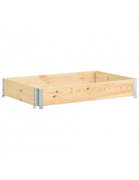 Collare per Pallet 50x150 cm in Legno Massello di Pino