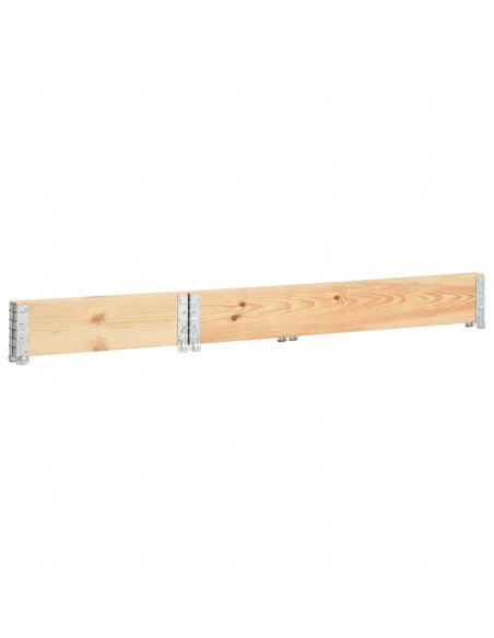 Collare per Pallet 50x150 cm in Legno Massello di Pino