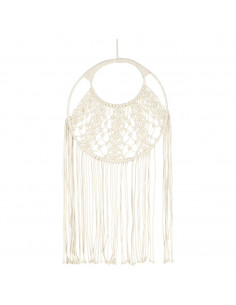 Decorazione da Parete in Macramè 40x80 cm Cotone 2