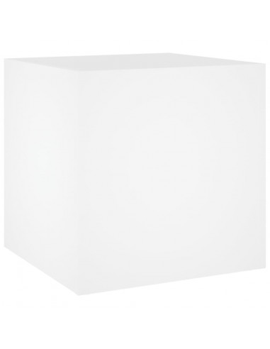 Fioriera Bianca 40x40x40 cm in Legno Multistrato