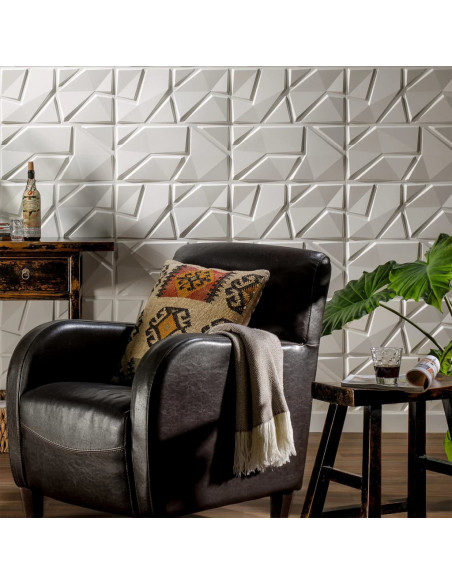 WallArt Pannelli a Parete 3D Liam 12 pz GA-WA31