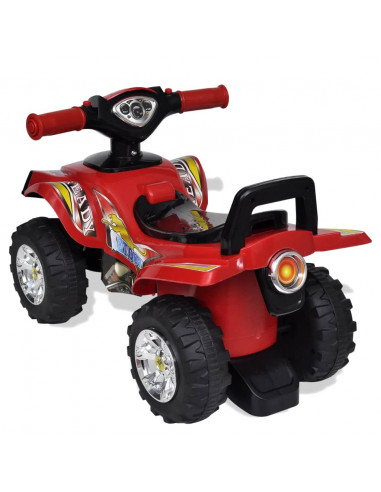Quad per Bambini Rosso con Suoni e Luci
