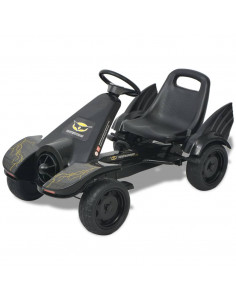 Go Kart a pedali con seduta regolabile nero