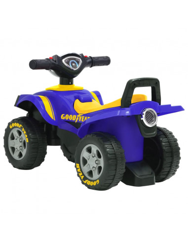 Quad Cavalcabile per Bambini Good Year Blu