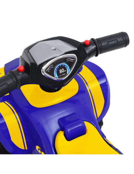 Quad Cavalcabile per Bambini Good Year Blu