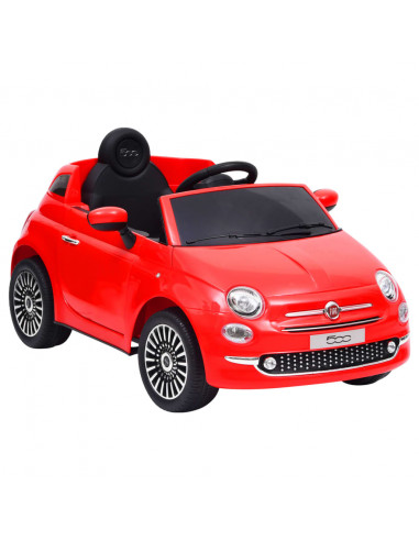 Auto Elettrica per Bambini Fiat 500 Rossa