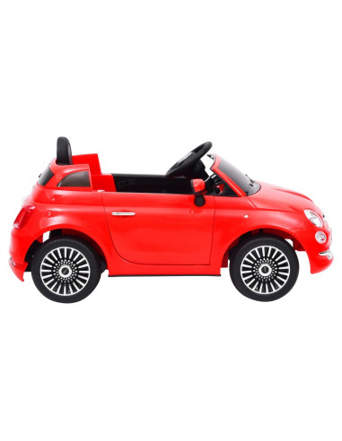 Auto Elettrica per Bambini Fiat 500 Rossa