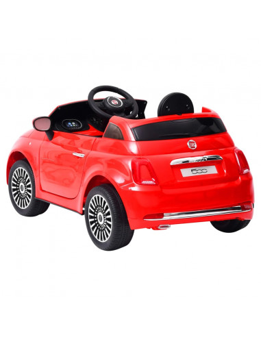 Auto Elettrica per Bambini Fiat 500 Rossa
