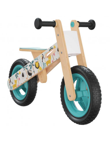 Bicicletta Senza Pedali per Bambini Blu Stampato