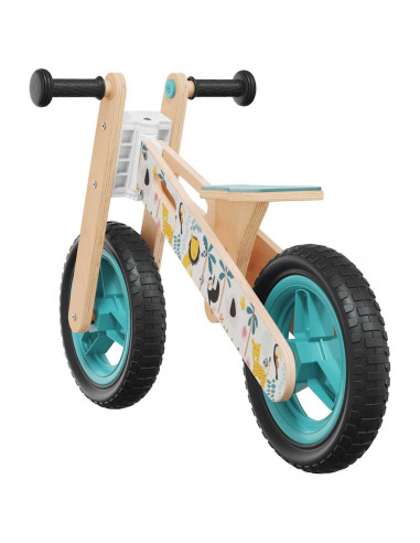 Bicicletta Senza Pedali per Bambini Blu Stampato