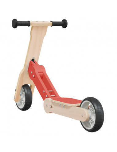Monopattino per Bambini 2 in 1 Rosso