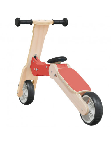 Monopattino per Bambini 2 in 1 Rosso