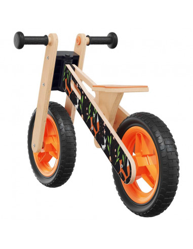 Bicicletta Senza Pedali per Bambini Arancione Stampato