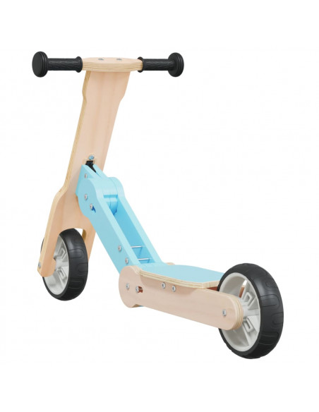 Monopattino per Bambini 2 in 1 Azzurro