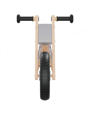 Bicicletta Senza Pedali per Bambini Grigio Stampato