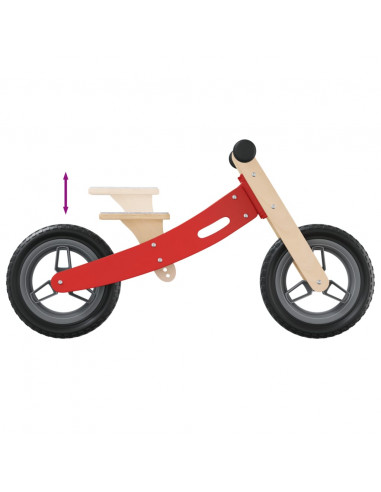 Bicicletta Senza Pedali per Bambini Rossa