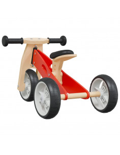 Bicicletta Senza Pedali per Bambini 2 in 1 Rossa 2