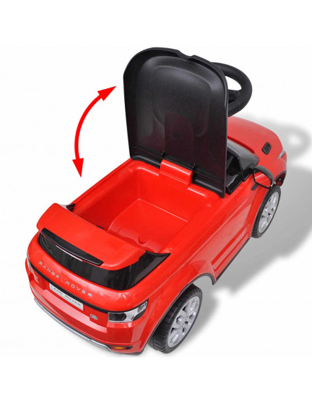 Macchina a Spinta per Bambini Rossa con Musica Land Rover 348
