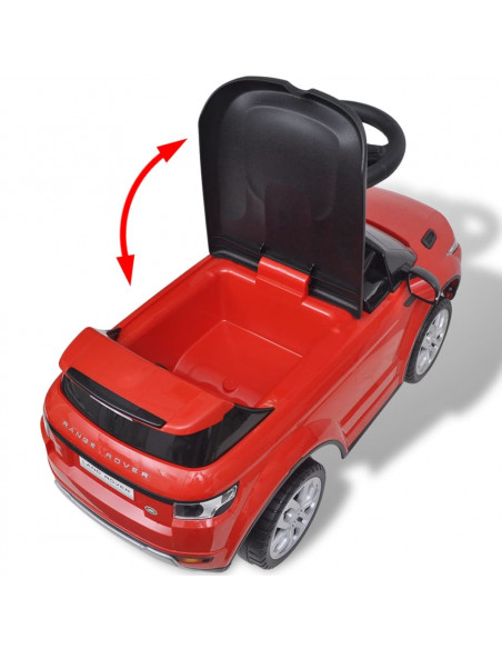 Macchina a Spinta per Bambini Rossa con Musica Land Rover 348
