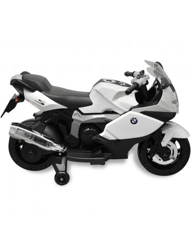 Moto Elettrica per Bambini BMW 283 Bianca 6 V