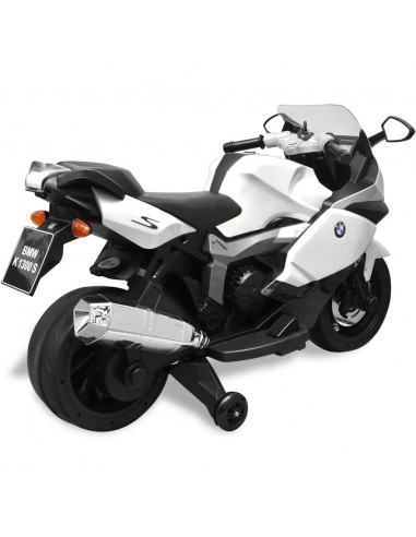 Moto Elettrica per Bambini BMW 283 Bianca 6 V