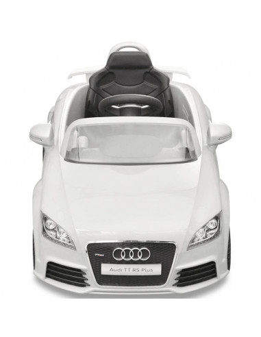 Macchina Cavalcabile Audi TT RS Telecomandata Bambini Bianca