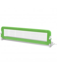 Sponda di Sicurezza per Lettino Bambino 150 x 42 cm Verde