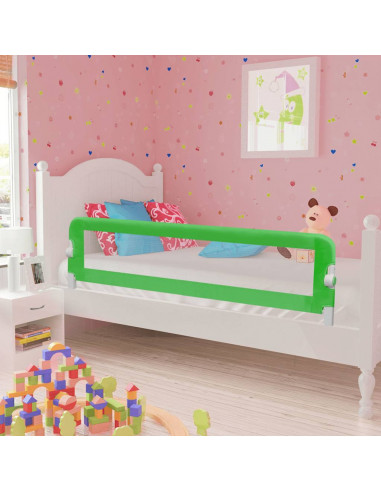 Sponda di Sicurezza per Lettino Bambino 150 x 42 cm Verde