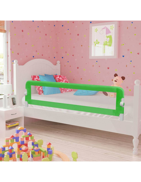 Sponda di Sicurezza per Lettino Bambino 150 x 42 cm Verde