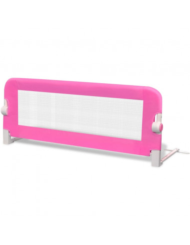 Barriera di Sicurezza per Letto Bambino 102 x 42 cm Rosa