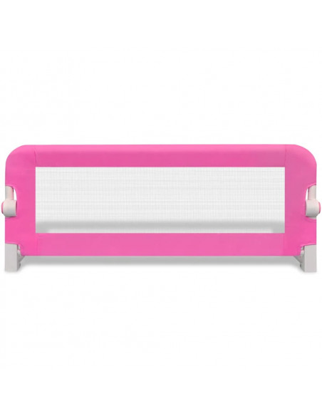 Barriera di Sicurezza per Letto Bambino 102 x 42 cm Rosa