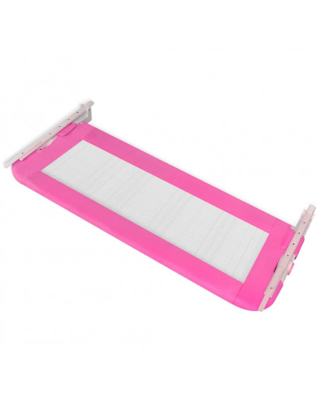 Barriera di Sicurezza per Letto Bambino 102 x 42 cm Rosa