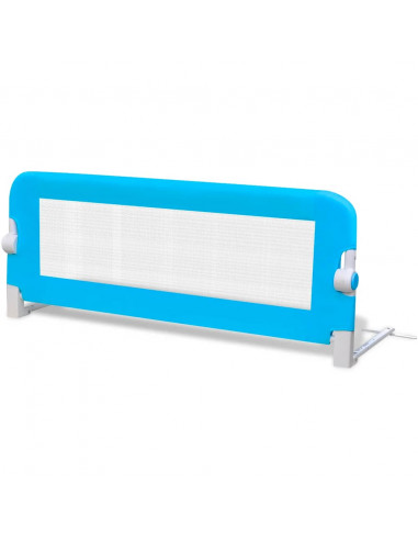 Sponda di Sicurezza per Lettino Bambino 102 x 42 cm Blu