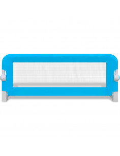 Sponda di Sicurezza per Lettino Bambino 102 x 42 cm Blu 2