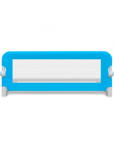 Sponda di Sicurezza per Lettino Bambino 102 x 42 cm Blu