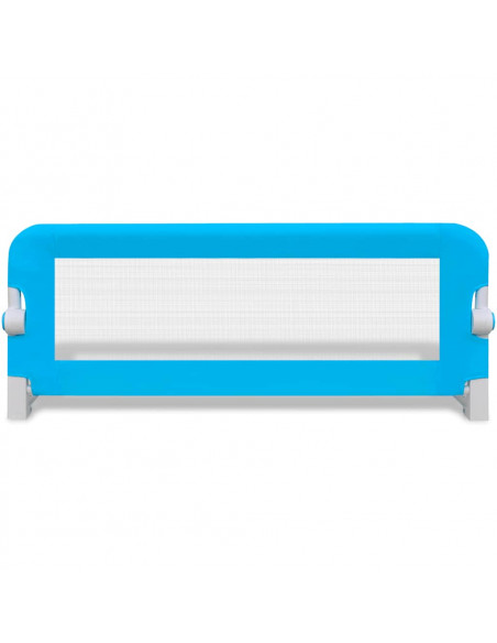 Sponda di Sicurezza per Lettino Bambino 102 x 42 cm Blu