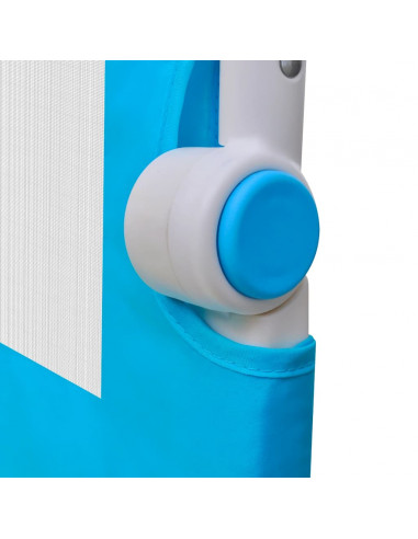 Sponda di Sicurezza per Lettino Bambino 102 x 42 cm Blu
