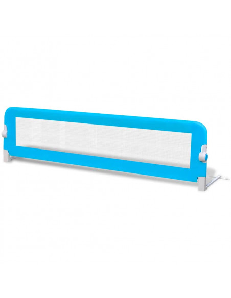 Sponda di Sicurezza per Lettino Bambino 150 x 42 cm Blu