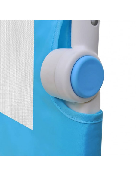 Sponda di Sicurezza per Lettino Bambino 150 x 42 cm Blu