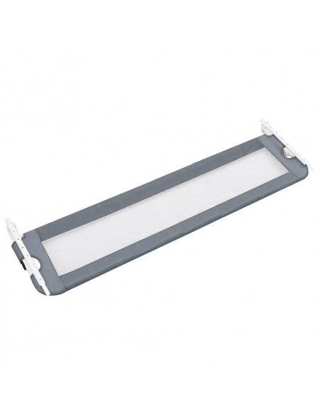 Sponde Letto di Sicurezza Bambini Grigio 150x42cm in Poliestere