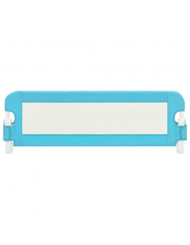 Sponde Letto di Sicurezza per Bambini Blu 120x42cm Poliestere