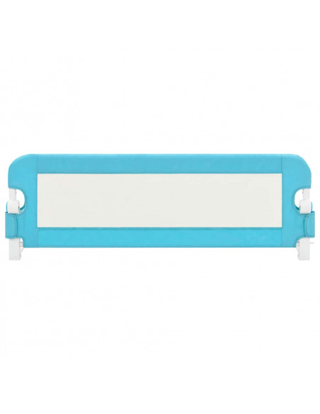 Sponde Letto di Sicurezza per Bambini Blu 120x42cm Poliestere