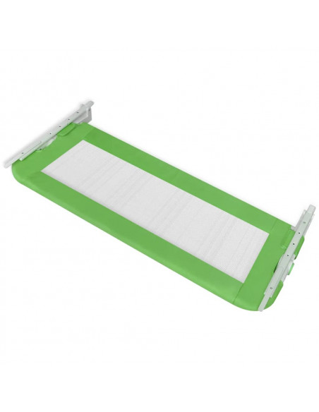 Sponde Letto per la Sicurezza dei Bambini 2 pz Verde 102x42 cm